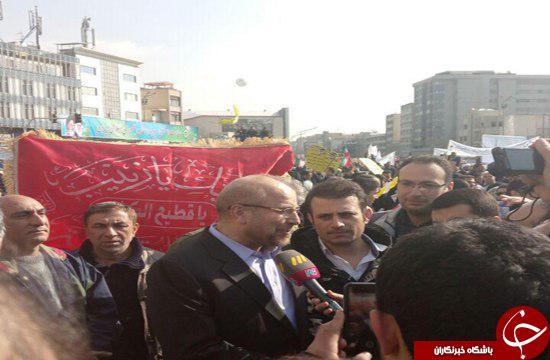 حضور مقامات کشوری و لشکری در راهپیمایی باشکوه 22 بهمن +تصاویر