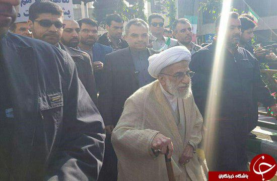 حضور مقامات کشوری و لشکری در راهپیمایی باشکوه 22 بهمن +تصاویر