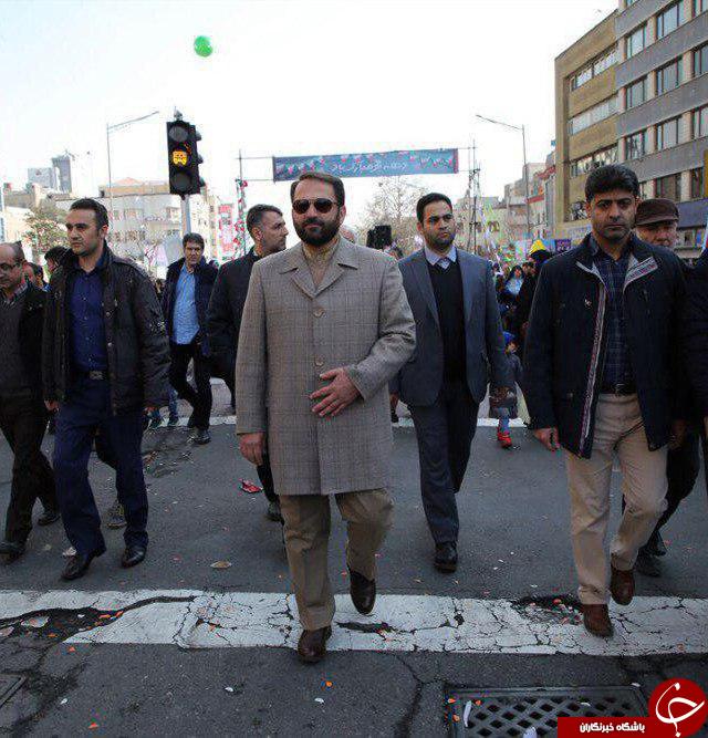 حضور مقامات کشوری و لشکری در راهپیمایی باشکوه 22 بهمن +تصاویر