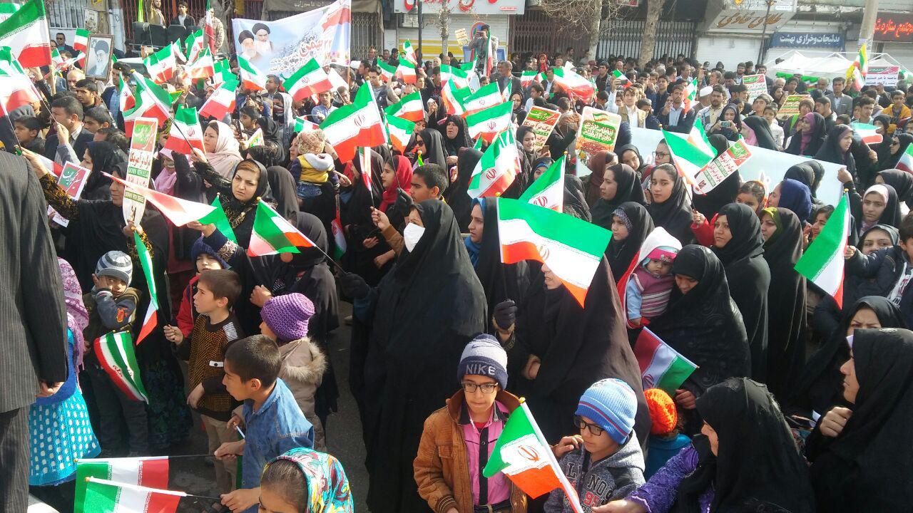 آغاز راهپیمایی 22 بهمن در کهگیلویه و بویراحمد+تصاویر