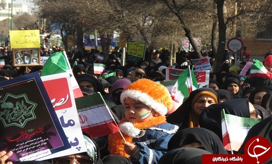 حضور شکوفه های ایران اسلامی در جشن 40 سالگی انقلاب