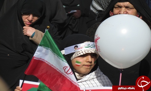 حضور شکوفه های ایران اسلامی در جشن 40 سالگی انقلاب