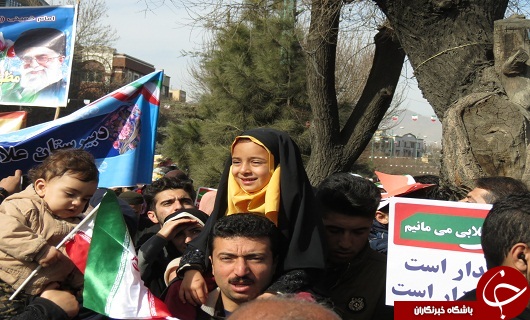 حضور شکوفه های ایران اسلامی در جشن 40 سالگی انقلاب