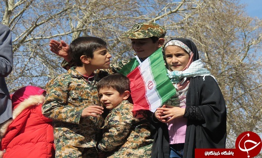 حضور شکوفه های ایران اسلامی در جشن 40 سالگی انقلاب