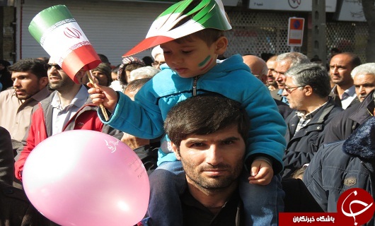 حضور شکوفه های ایران اسلامی در جشن 40 سالگی انقلاب