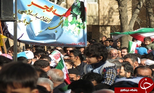 حضور شکوفه های ایران اسلامی در جشن 40 سالگی انقلاب