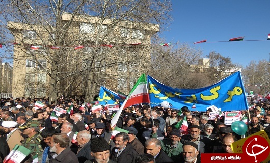 حماسه حضور مردم &nbsp;همدان در جشن پیروزی انقلاب + تصاویر
