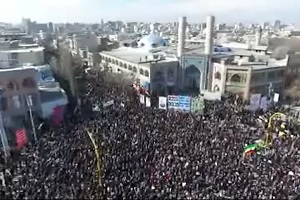 شکوه حضور و وحدت ملی در راهپیمایی 22 بهمن ماه اردبیل + فیلم