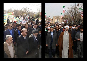 قدردانی از حضور پرشکوه مردم استان قزوین در راهپیمایی ۲۲ بهمن