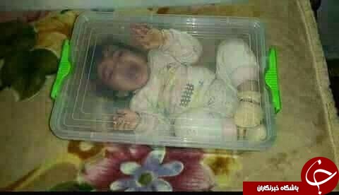 اقدام عجیب یک مادر برای پایان دادن به گریه&zwnj;های دختر خردسالش+عکس