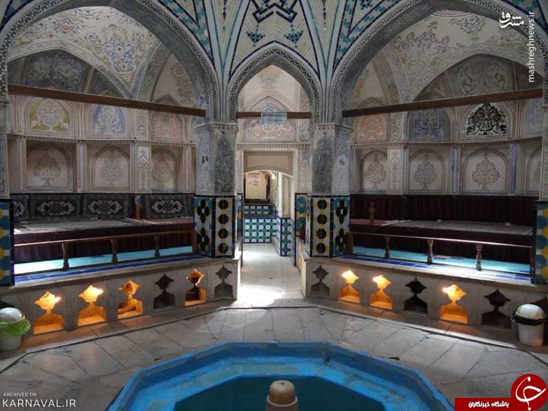 زیباترین گرمابه اعیانی دنیا +عکس