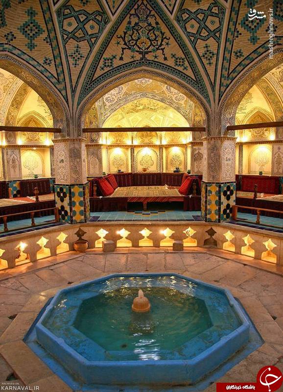 زیباترین گرمابه اعیانی دنیا +عکس