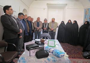 طرح سلامت محور تست قندخون مهریز افتتاح شد