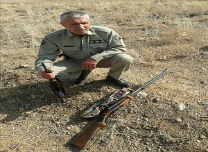 شکارشکارچی پرنده در ساوه