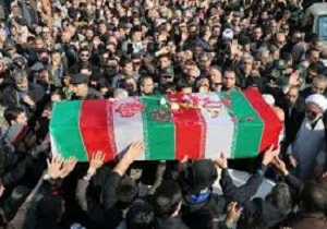 ورود پیکر پاک شهید گمنام همزمان با  سالروز شهادت حضرت فاطمه زهرا (س) به خلخال