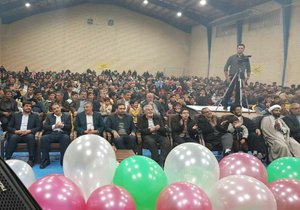 جشن بزرگ انقلاب در شهر وردنجان