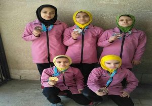 افتخارآفرینی ووشوکاران یزدی در رقابت های ووشوی قهرمانی دختران کشور