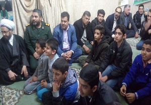 برگزاری جشن تکلیف 120 نفر از دانش آموزان پسردر خاتم