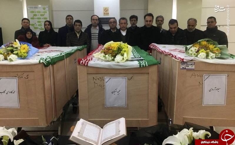 تصاویری از پیکر دریانوردان سانچی در شانگهای