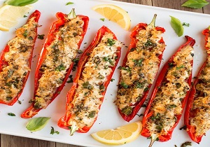 طرز تهیه 3 نوع دلمه فلفل