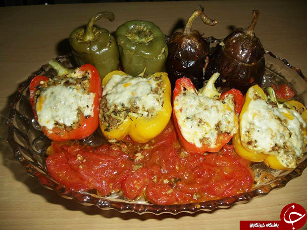 طرز تهیه 3 نوع دلمه فلفل