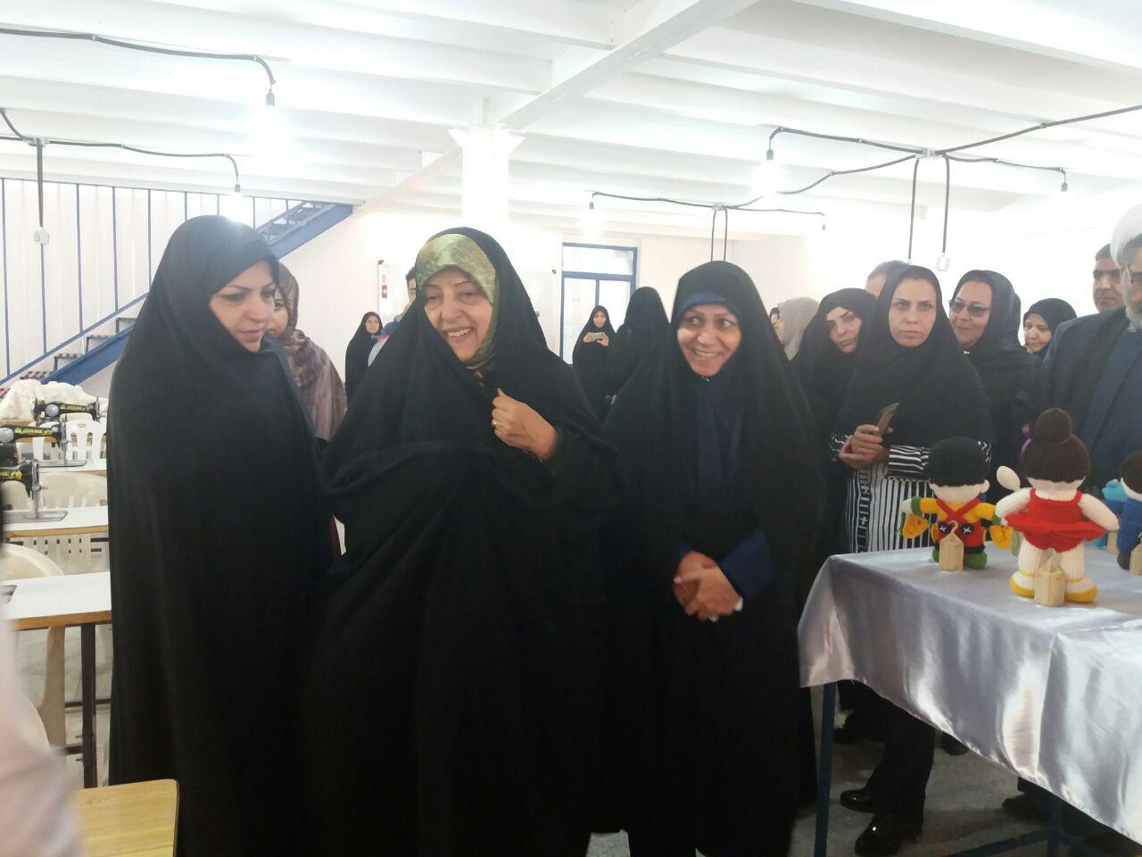افتتاح طرح اشتغالزایی حوزه زنان با حضور معاون رییس جمهور
