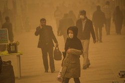 واکنش کاربران فضای مجازی به آلودگی شدید هوای اهواز