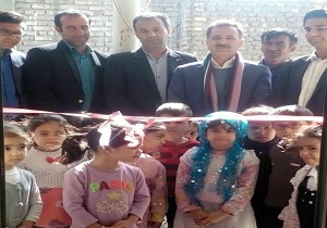  مهدکودک فرشته های زمین در دهستان چاهک افتتاح شد