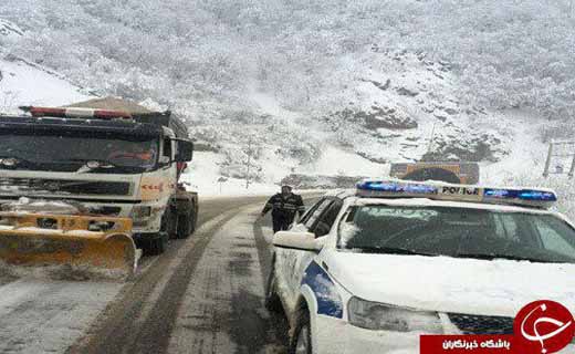 آماده باش تمامی نیروی‌های راهداری در جاده‌های بارانی و برفی مازندران