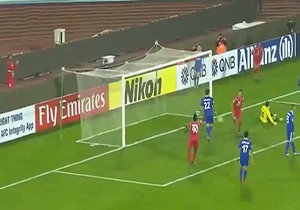 گل دوم پرسپولیس به نسف قارشی در 24 بهمن 96 + فیلم
