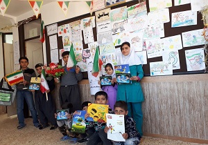 نمایشگاه آثار اعضاء کانون پرورش فکری  در بوکان