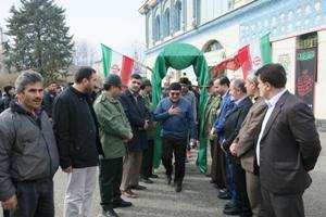 اعزام دانش آموزان تالشی به مناطق عملیاتی