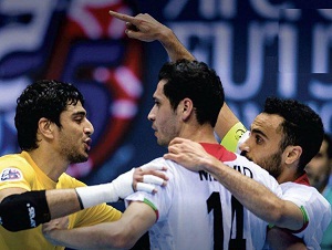 استقبال زرندی‌ها از همشهری ملی پوش فوتسال
