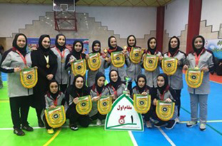 قهرمانی تیم والیبال نشسته بانوان سپاهان