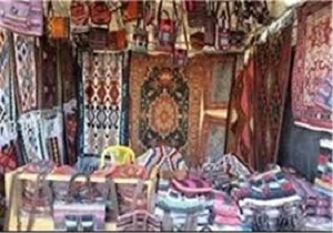 فروش صنایع دستی اردبیل در بازار تاجیکستان