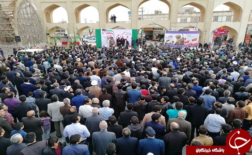 تشییع باشکوه شهدای گمنام در یزد +تصویر