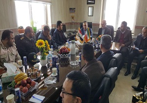 نشست سرکنسولگری ایران با فرمانداران سردشت و قلعه دیزه