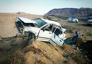 سه کشته و چهار مصدوم در تصادف محور قم_کاشان