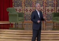 شوخی مهران مدیری با حرکت تبلیغاتی یک نماینده مجلس + فیلم