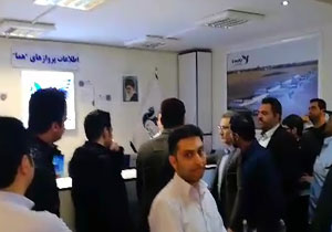 تاخیر 6 ساعته پرواز تهران به لارستان + فیلم