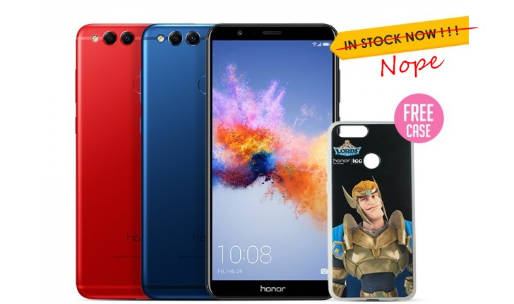 عرضه جهانی هوآوی Honor 7X با رنگ قرمز و خاکستری عرضه جهانی هوآوی Honor 7X با رنگ قرمز و خاکستری
