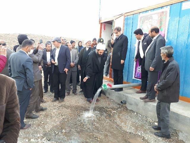 آبرسانی به ۱۳۶ خانوار روستایی بافت