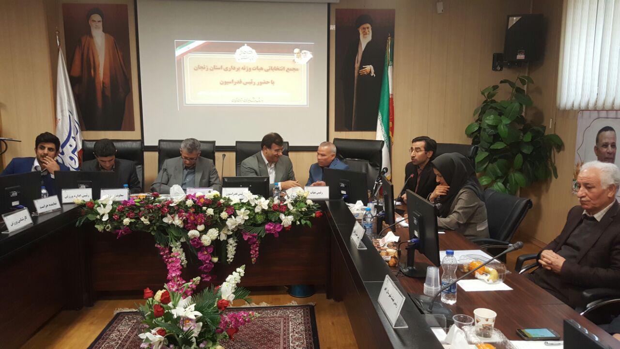 پایان اولین دوره رقابت های لیگ وزنه برداری استان زنجان