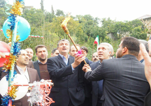 بهره برداری طرح گازرسانی در ۶ روستای رامسر