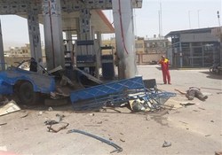 ترکید پمپ گاز وانت نیسان 4 نفر را مصدوم کرد
