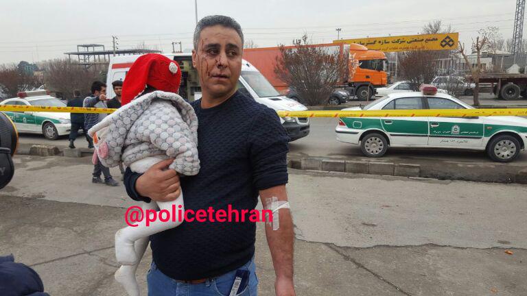 ترکیدن پمپ گاز وانت نیسان 5 نفر را مصدوم کرد ترکیدن پمپ گاز وانت نیسان 5 نفر را مصدوم کرد