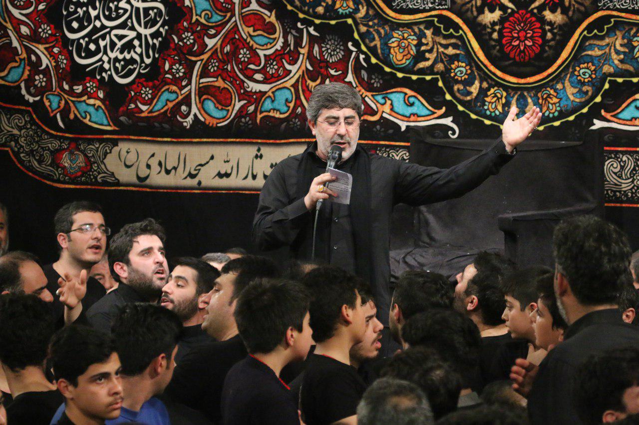 گزارش تصویری مراسم عزاداری فاطمیه دوم، در هیئت ثارالله(ع) مسجد الهدی(ع)
