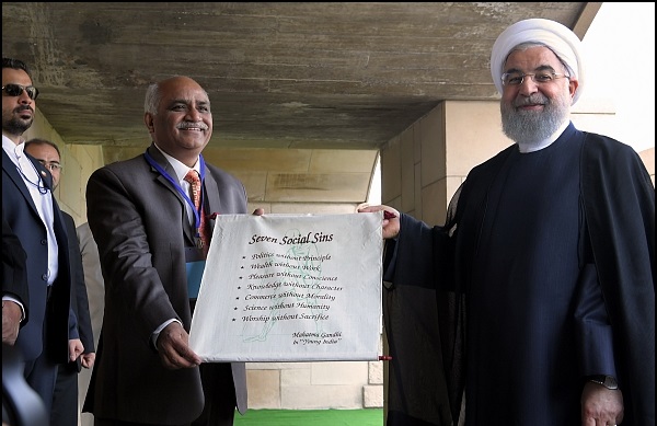 سوغات روحانی از هند چه بود؟+ تصاویر