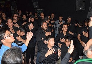 مراسم سوگواری شهادت حضرت زهرا (س) در ابرکوه برگزار شد