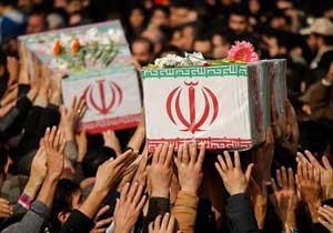 گلگون کفن های دفاع مقدس در خاک وطن آرام گرفتند+تصاویر